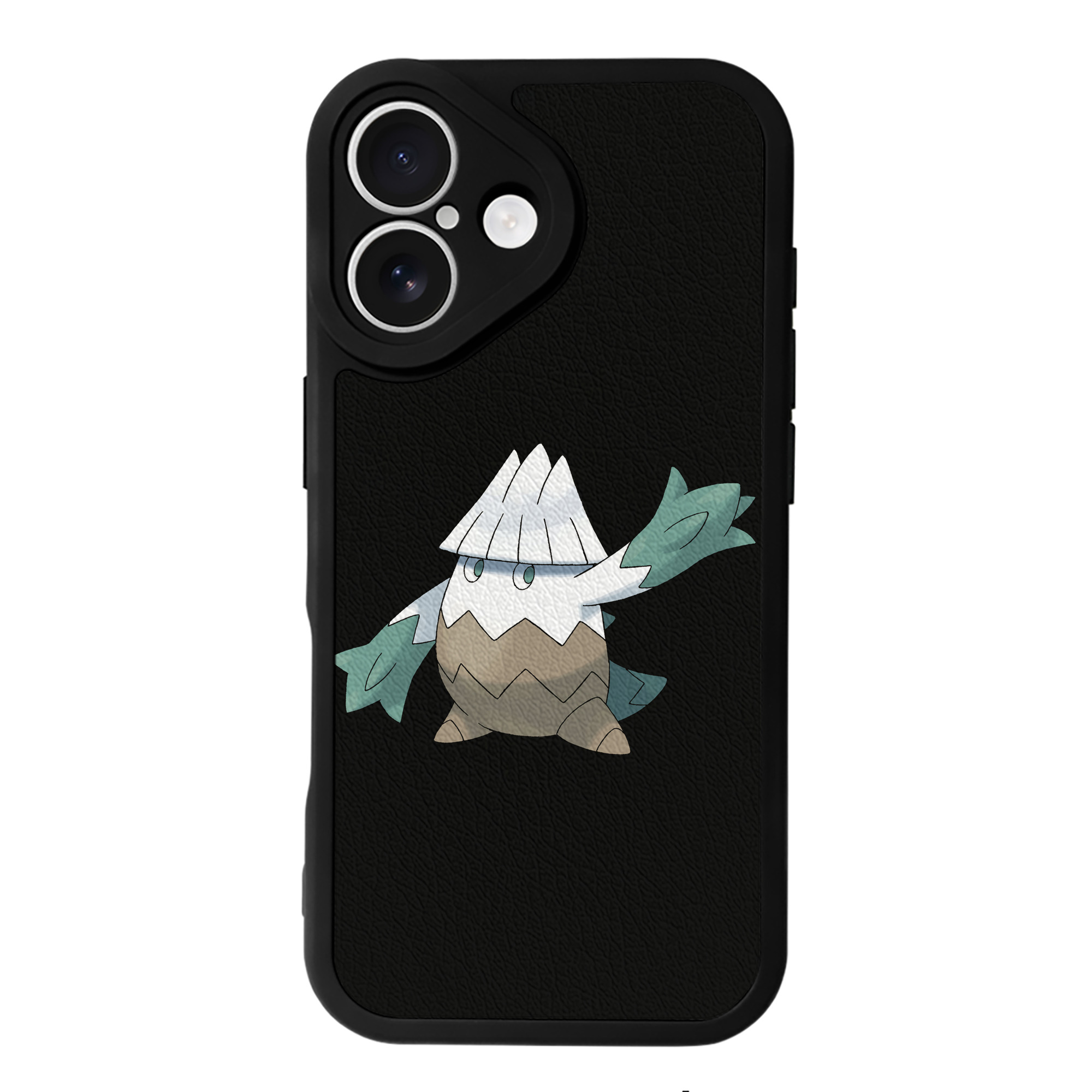 （画像用） ポケットモンスター Pokémon 【iPhone 16シリーズ対応】シリコンスマホケース（レザー調） 材質：シリコン